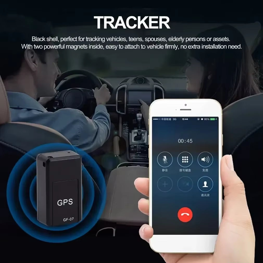 GPS Tracker Strong Magnetic Car Tracking Anti-Lost Anti-Theft Equipment Mini Portable Precise Positioning GPS Locator