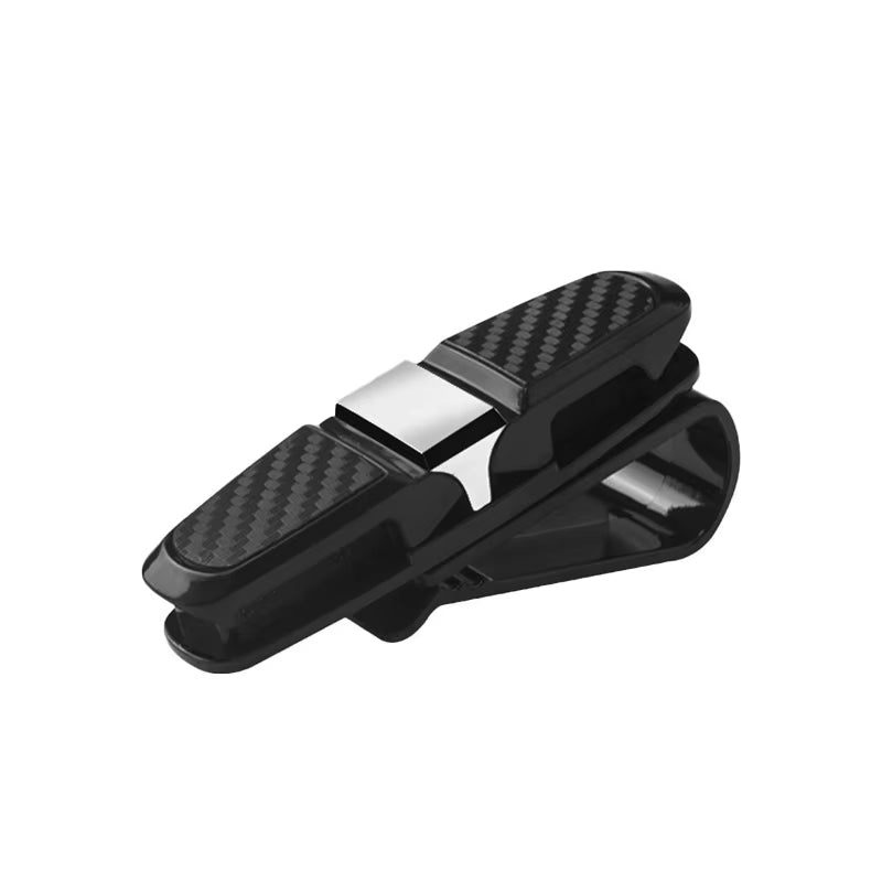 Universal Car Auto Sun Visor Glasses Box Sunglasses Clip Card Ticket Holder Stand Fastener Pen Case Eyeglasses Car Accessories