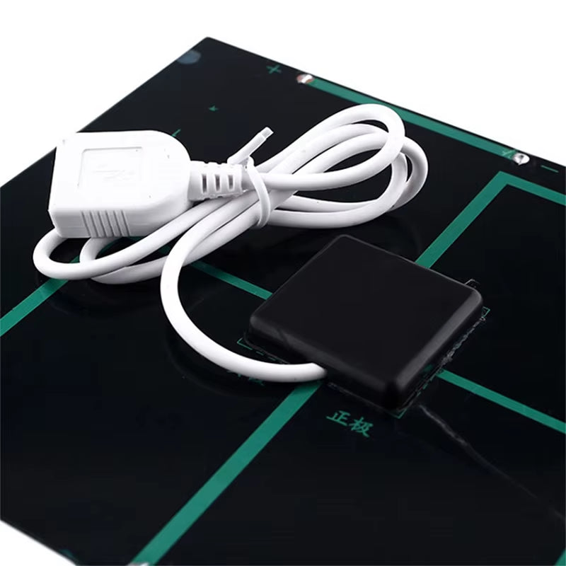 Outdoor Solar Charger Portable Universal Mobile Phone Charger Mp3 Mp4 Small Fan for Survival Camping Hiking Emergency Kit