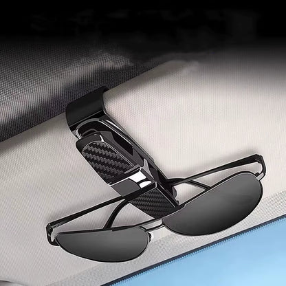 Universal Car Auto Sun Visor Glasses Box Sunglasses Clip Card Ticket Holder Stand Fastener Pen Case Eyeglasses Car Accessories